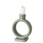 Boltze Kerzenleuchter Valongo H:14cm VALONGO in Steingut grün