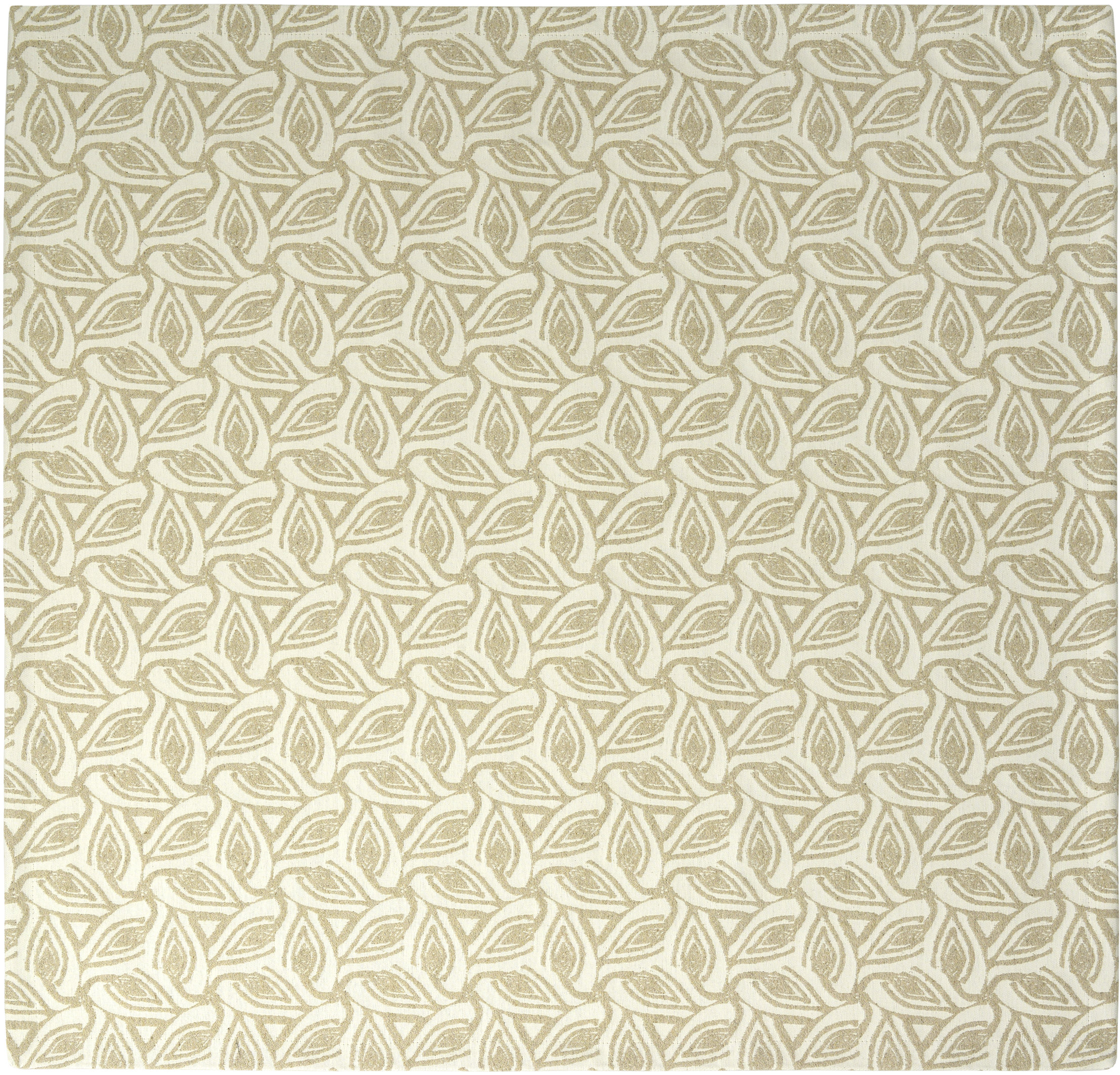 Sander Tischdecke LANIKA ca. 85x85cm in Farbe ecru/beige, muster, Stoff, neutral, beige, texturiert