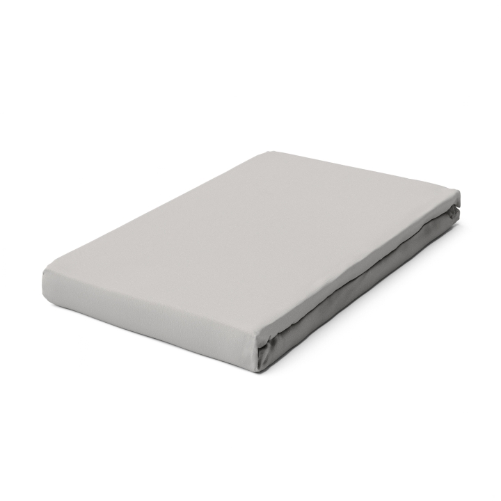 Schlafgut Pure Spannbettlaken ca. 90x190-100x220cm in Farbe Grey Light