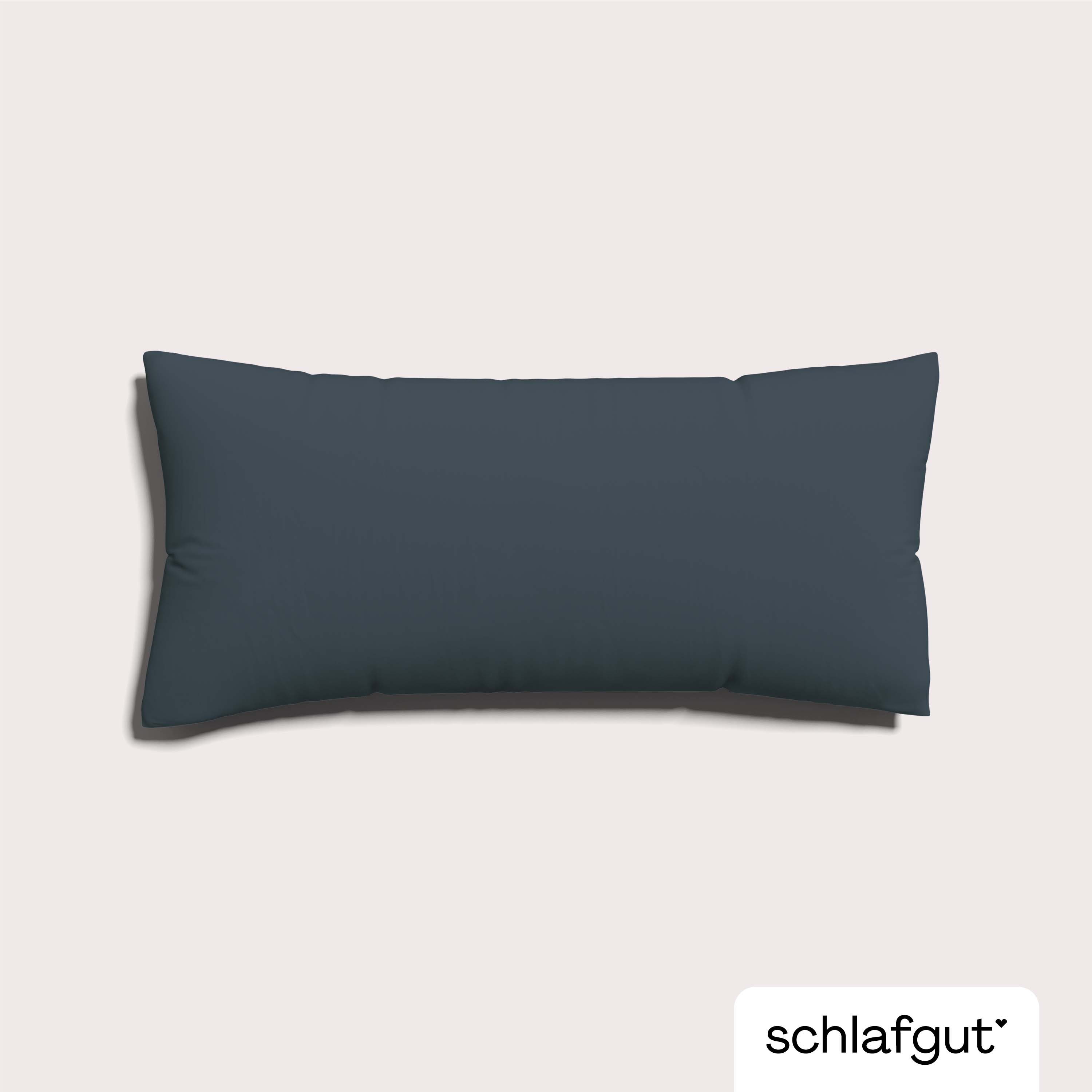 Schlafgut Kissenbezug 40x80 cm KISSENBEZUG in green deep Schlafgut Kissenbezug 40x80 cm KISSENBEZUG in green deep, Kissen, Kissenbezug, Nackenstütze, Dunkelblau, Stoffkissen
