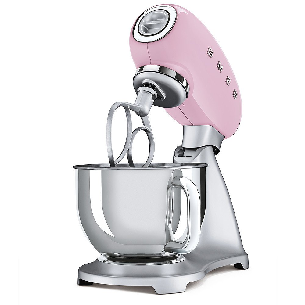 Smeg Küchenmaschine SMF02 in Cadillac Pink, 800 Watt