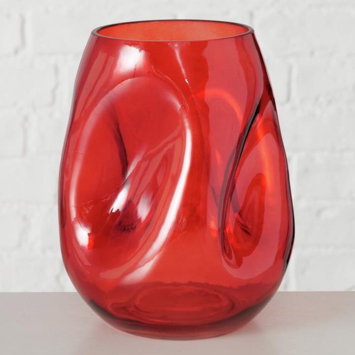 Boltze Vase LOJIN in 350 Rot