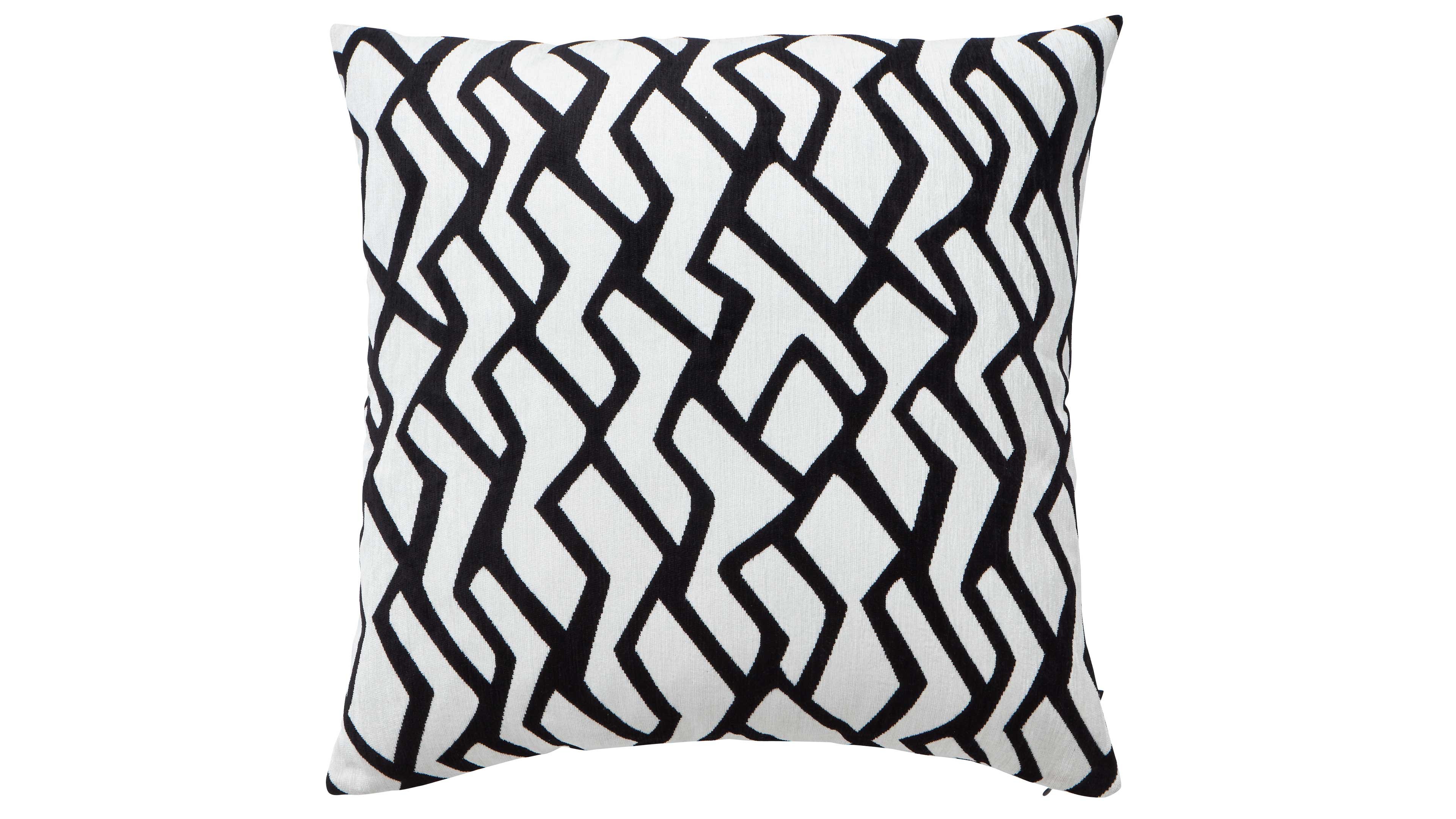 Interliving Kissenhülle IL-9106 ca. 50x50cm in Farbe black