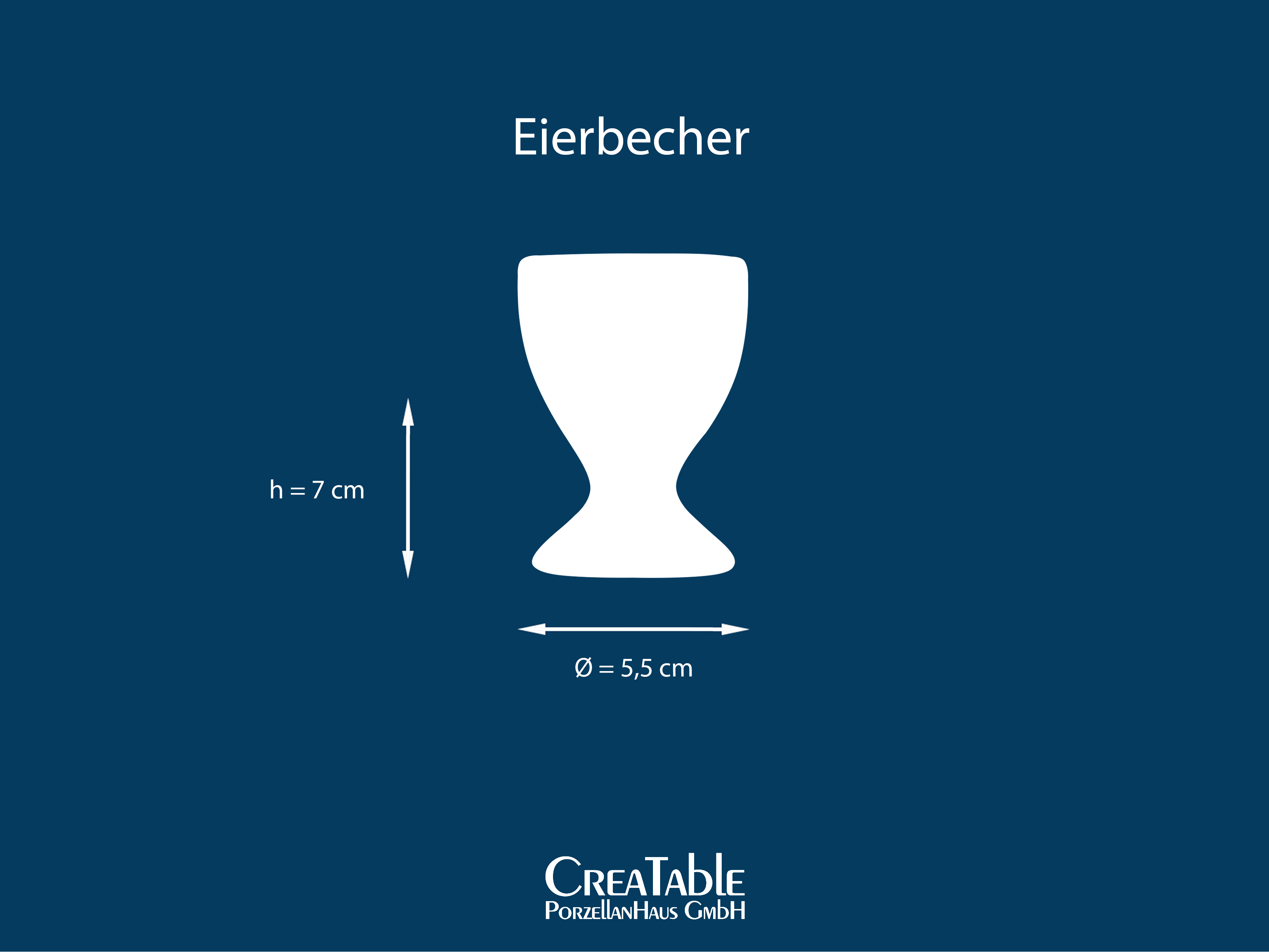 CreaTable Eierbecher Nature Collection in Farbe Green glänzend, Glas, Diagramm, Handlung, Kelch, Pokal