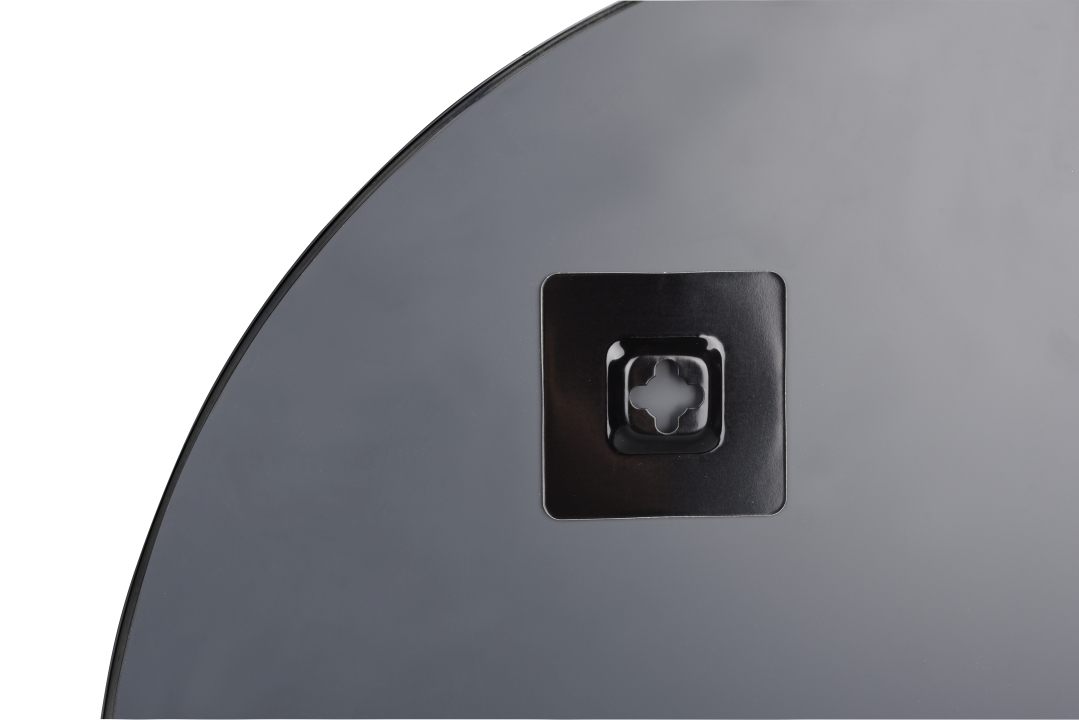 Mirrors & More Metallspiegel ESRA Ø ca. 50cm in Farbe Schwarz Mirrors & More Metallspiegel ESRA Ø ca. 50cm in Farbe Schwarz