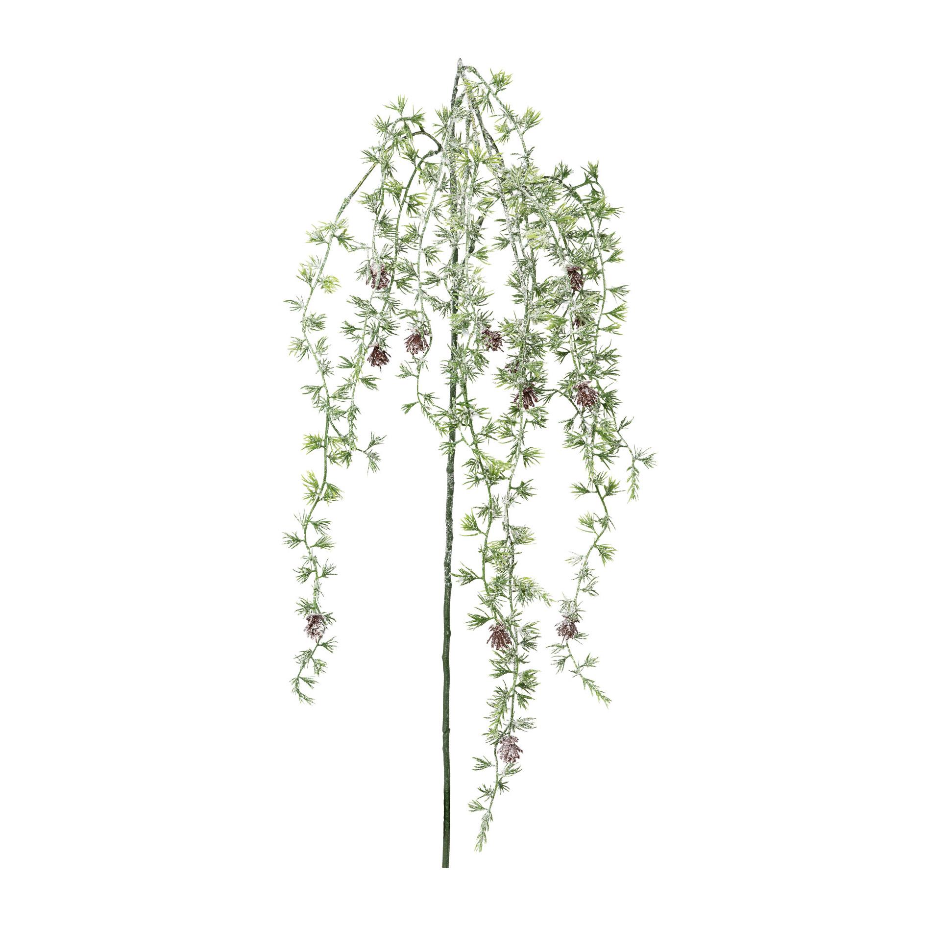 Cedernhängezweig 132cm in Grün, zweig, kletterzweig, hängender ast, kleine nadeln, grünes laubwerk