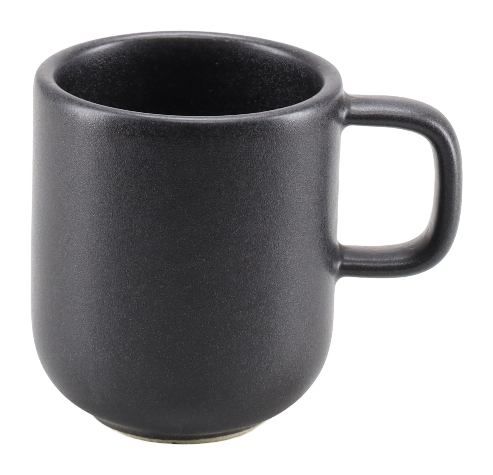 CreaTable Espressotasse Uno in Farbe schwarz, Becher, Tasse, Kaffeetasse, Keramik, schwarz