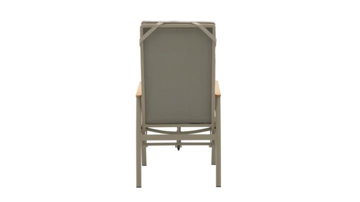 Interliving Positionsstuhl IL7014 in Farbe Aluminium taupe/Sitzkissen beige Interliving Positionsstuhl IL7014 in Farbe Aluminium taupe/Sitzkissen beige, Leinwand, Moebel