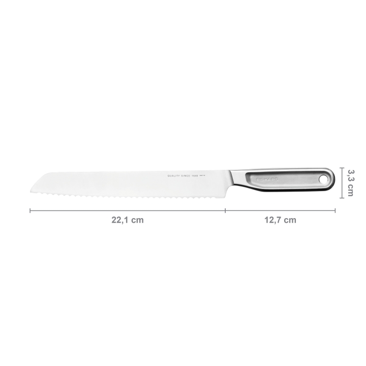 Fiskars Brotmesser ALL STEEL 20cm