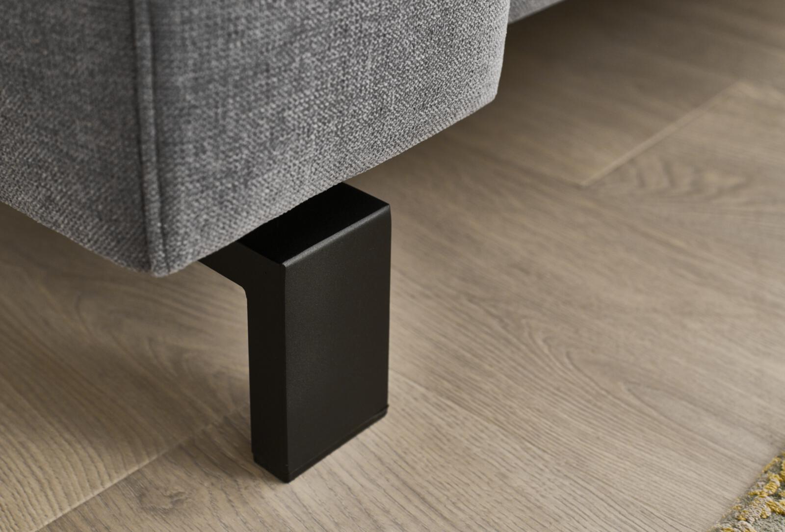 Polsterecke COAST PLUS 2.0 ca. 266 x 220 cm in Stoff Easy Care platin