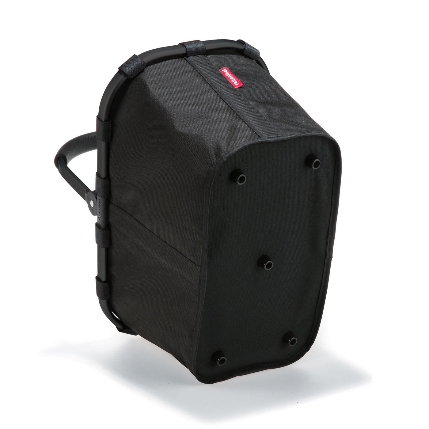 Reisenthel CARRYBAG in Farbe frame black/black, Kamera-Tasche, Schwarz, Tragegriff, Rückseite, Stativgewinde