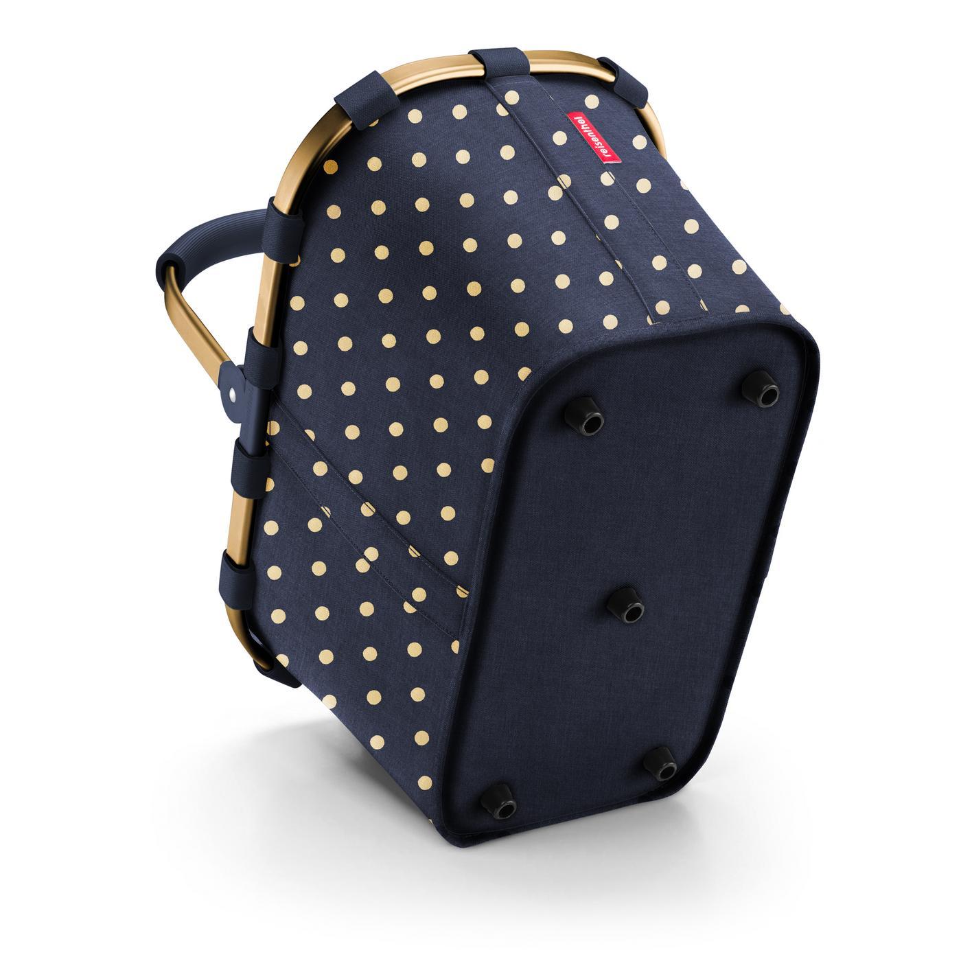 Reisenthel CARRYBAG in Farbe frame metallic dots blue