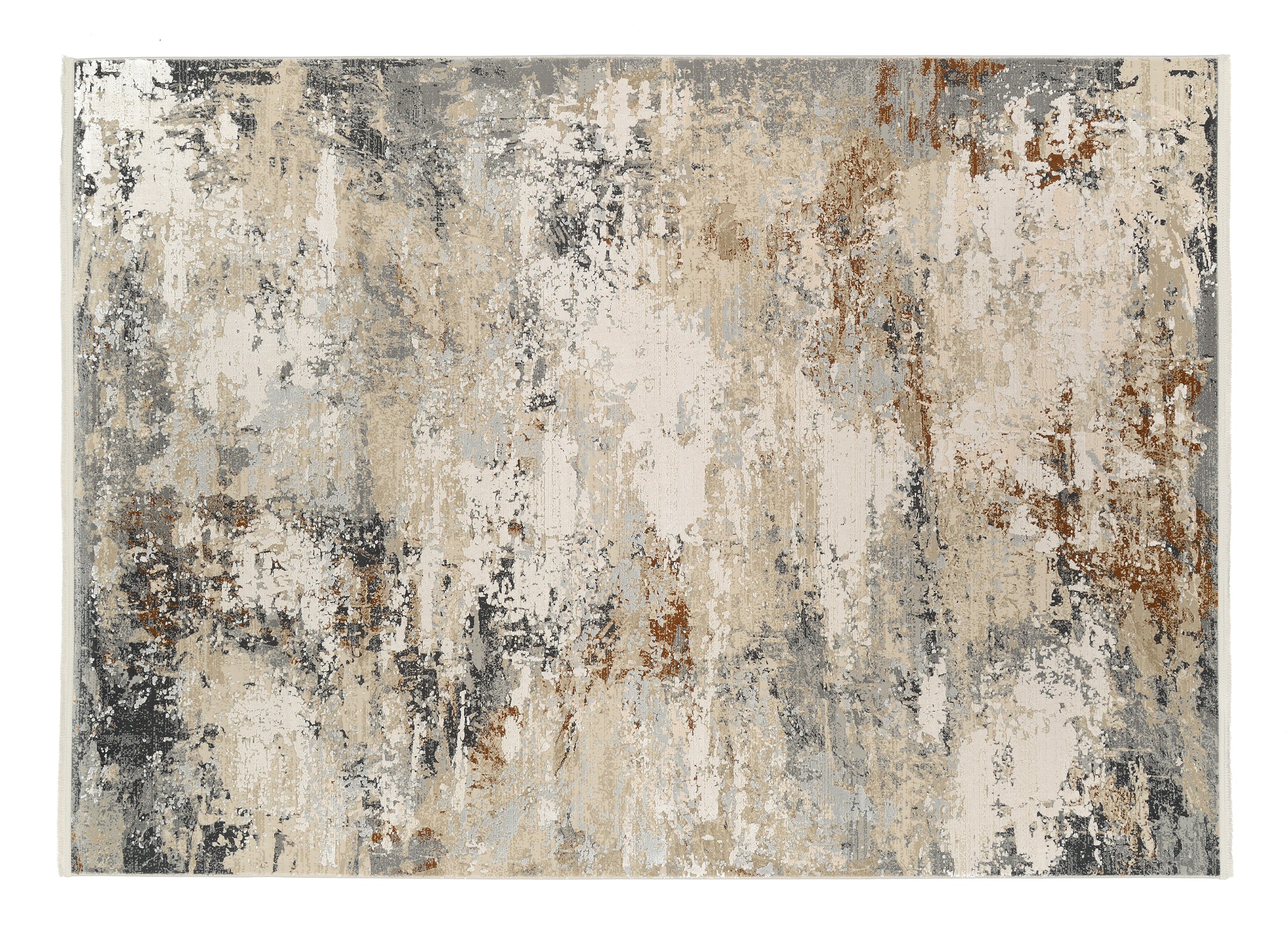 OCI Webteppich ca. 67x130cm in Farbe beige-grau OCI Webteppich ca. 67x130cm in Farbe beige-grau
