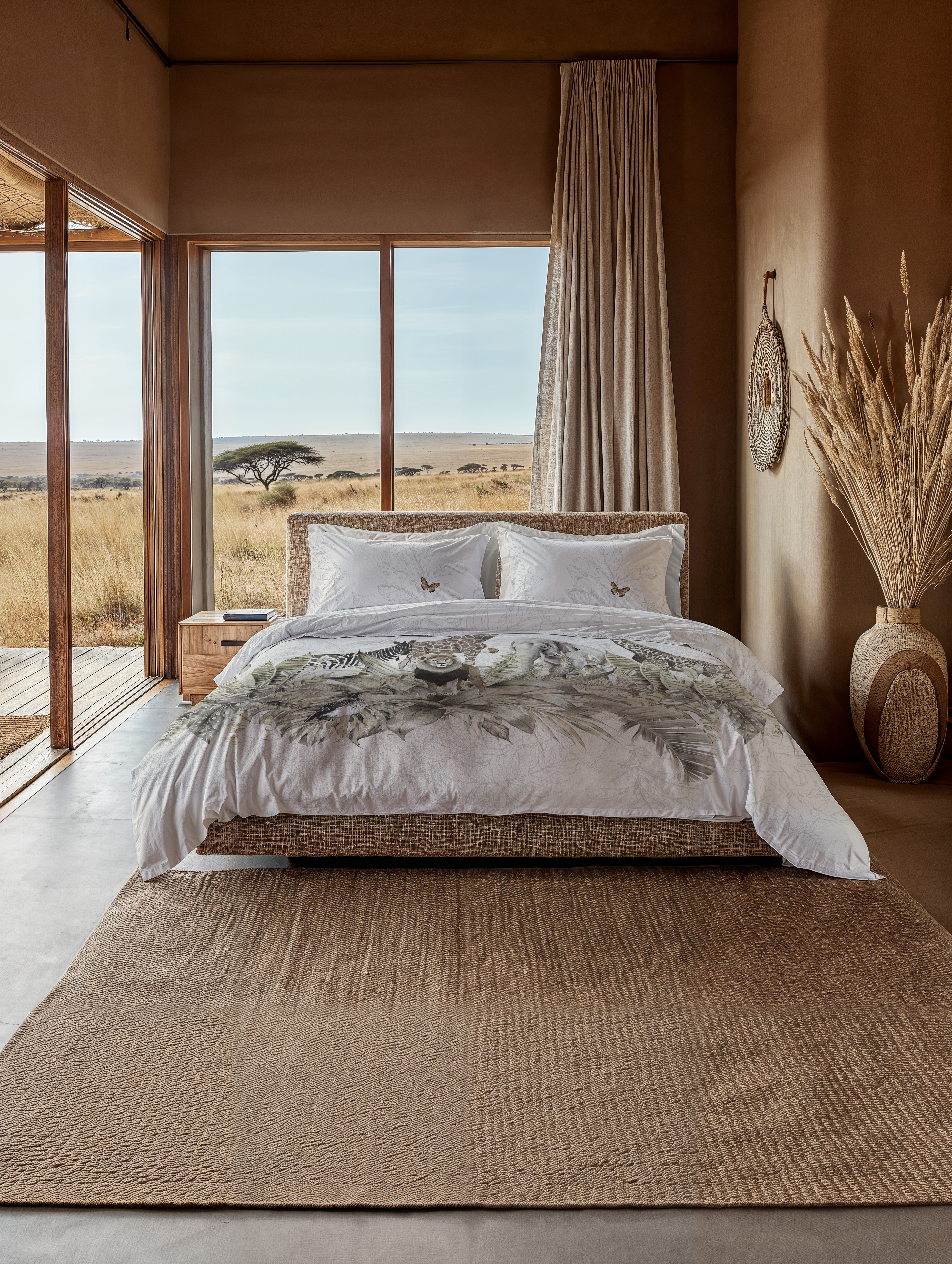 Heckettlane Bettwäsche ca. 135x200cm in Farbe Safari-Sand