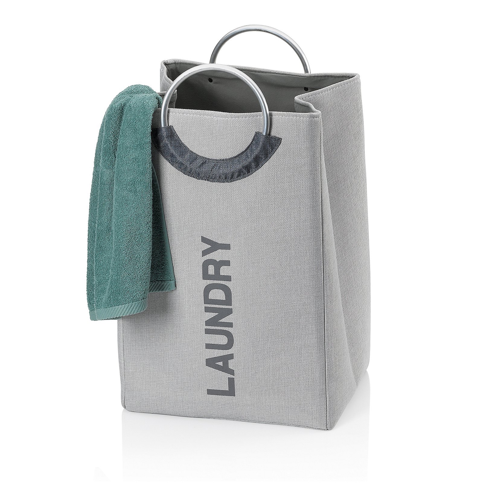 Kela Wäschesack Palma felsgrau PALMA in Felsgrau, Tasche, Zubehör, Handtasche, Tragetasche, Einkaufstasche