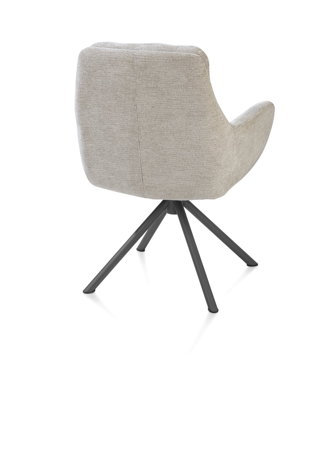 Habufa Armlehnstuhl MADELAINE ca. B64 H90 T69 cm in Stoff Vada beige, Moebel, Stuhl, Kissen, Dekoration für Zuhause