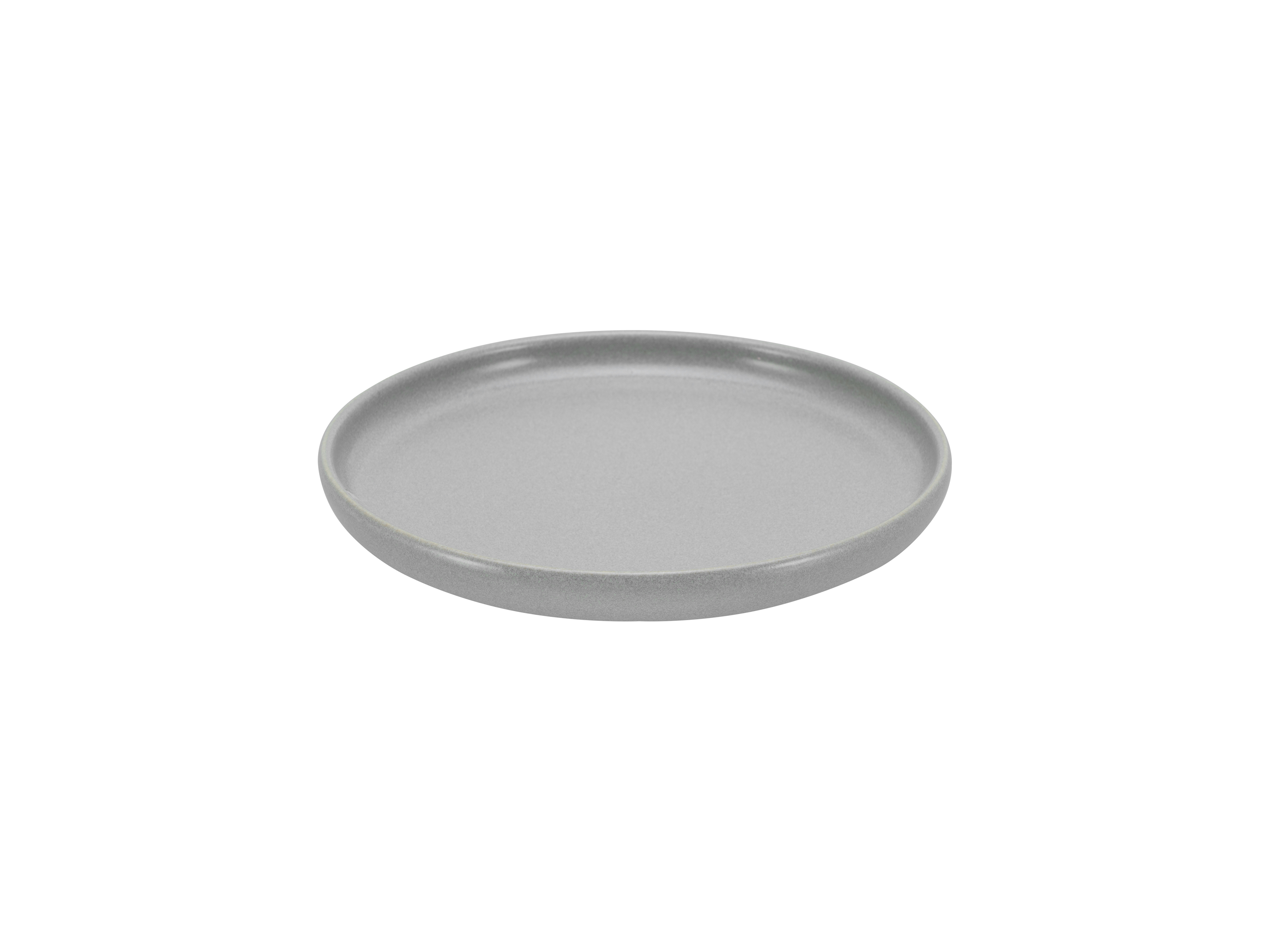CreaTable Brotteller Uno in Farbe Grau matt CreaTable Brotteller Uno in Farbe Grau matt