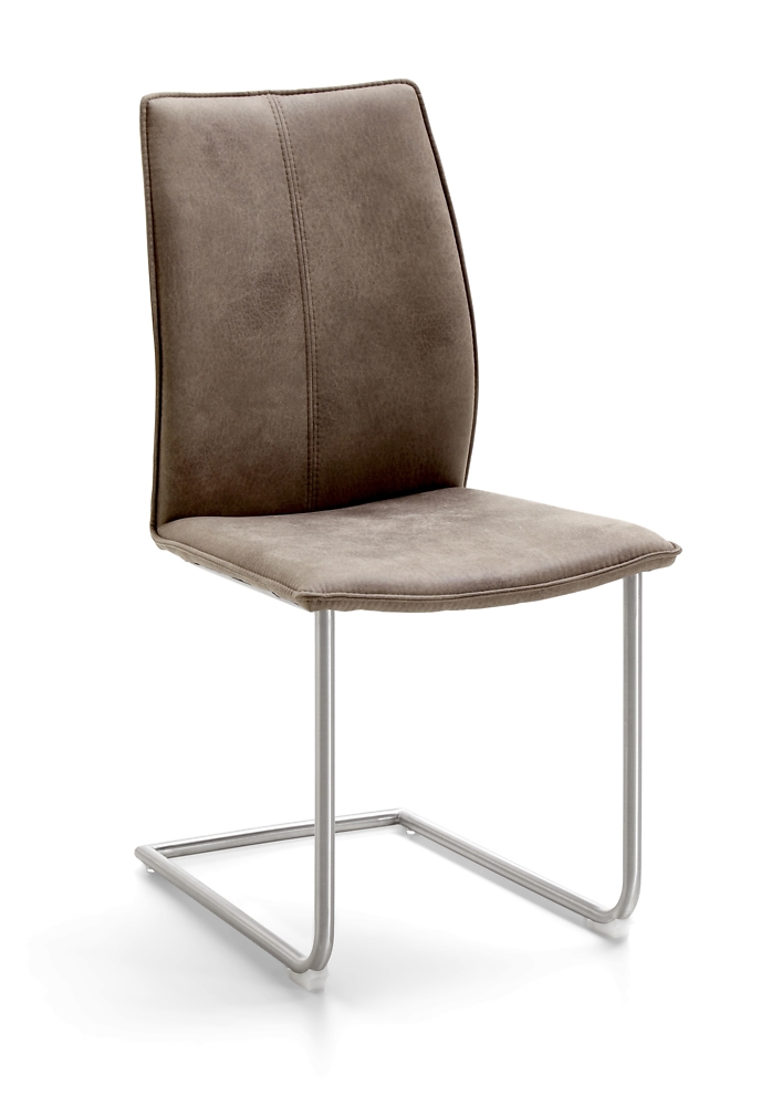 Niehoff Stuhlgruppe 3-tlg. CAPRI ca. B46 H93 T57 cm in Stoff Vintage Aberdeen stone, Stuhl, Mobiliar