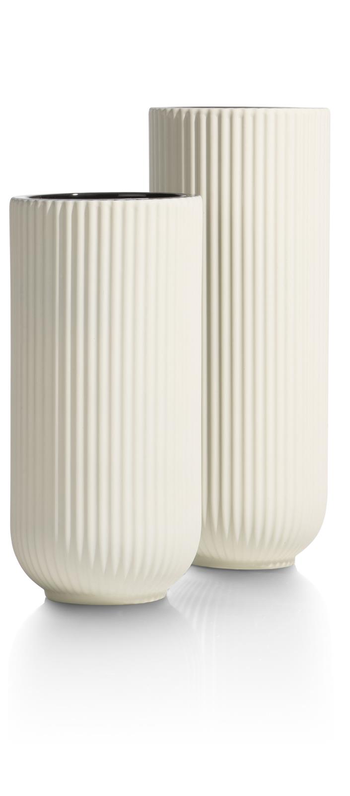 Coco Maison Vase Haley H29cm 48251-WIT