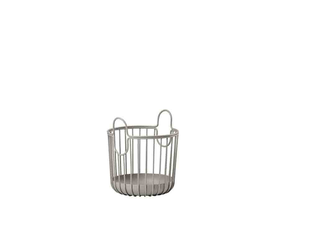 Zone Denmark Korb 10,5 cm in Farbe taupe