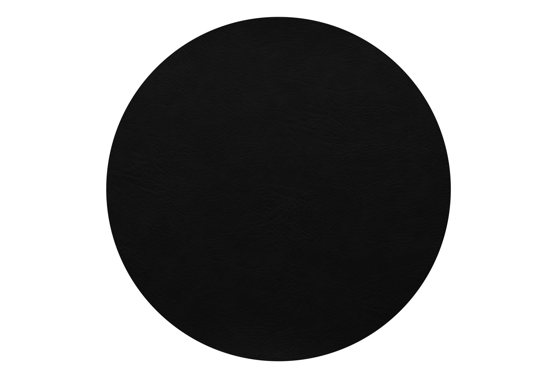 ASA Selection Tischset VEGAN LEATHER in Farbe schwarz matt