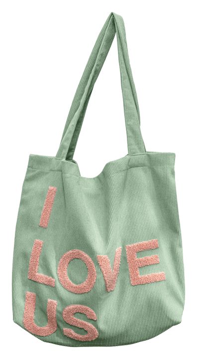 Magma Heimtex Tasche PIXIE ca. 12x48cm in Farbe Dream, Tasche, Shopper, Cord, Riemen, Love Us