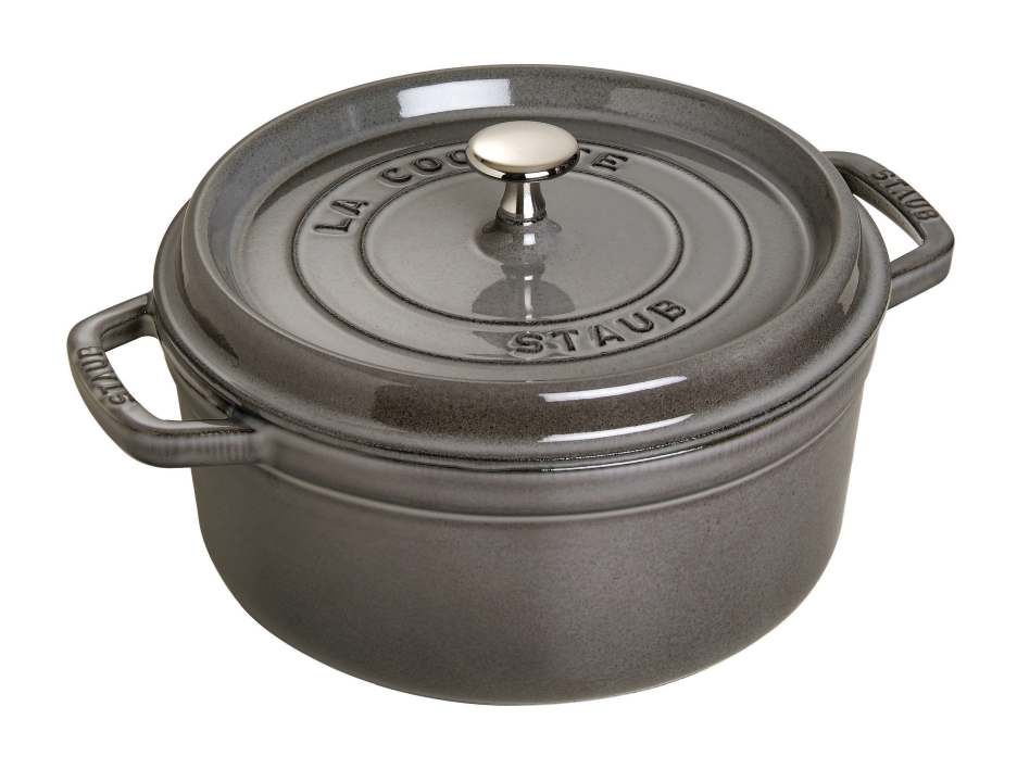 staub Cocotte 24cm LA COCOTTE in Farbe Graphit-Grau staub Cocotte 24cm LA COCOTTE in Farbe Graphit-Grau