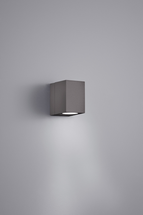 Trio LED-Wandleuchte TIBER 1-flammig in Farbe anthrazit Trio LED-Wandleuchte TIBER 1-flammig in Farbe anthrazit