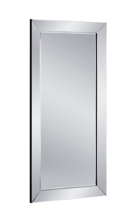 Mirrors & More Facettenspiegel DUNJA ca. 100x200cm in Farbe Silber