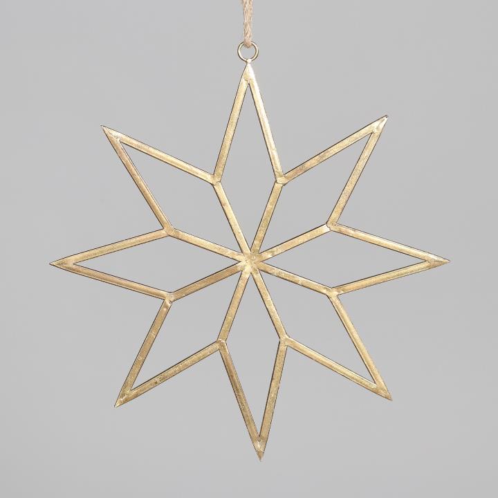 DPI Stern 3374-96 ca.35cm in gold, Leuchter, Lampe, Stern-Symbol, Symbol, Zubehör