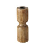 Boltze Kerzenleuchter Szura 18 cm in Mango natur