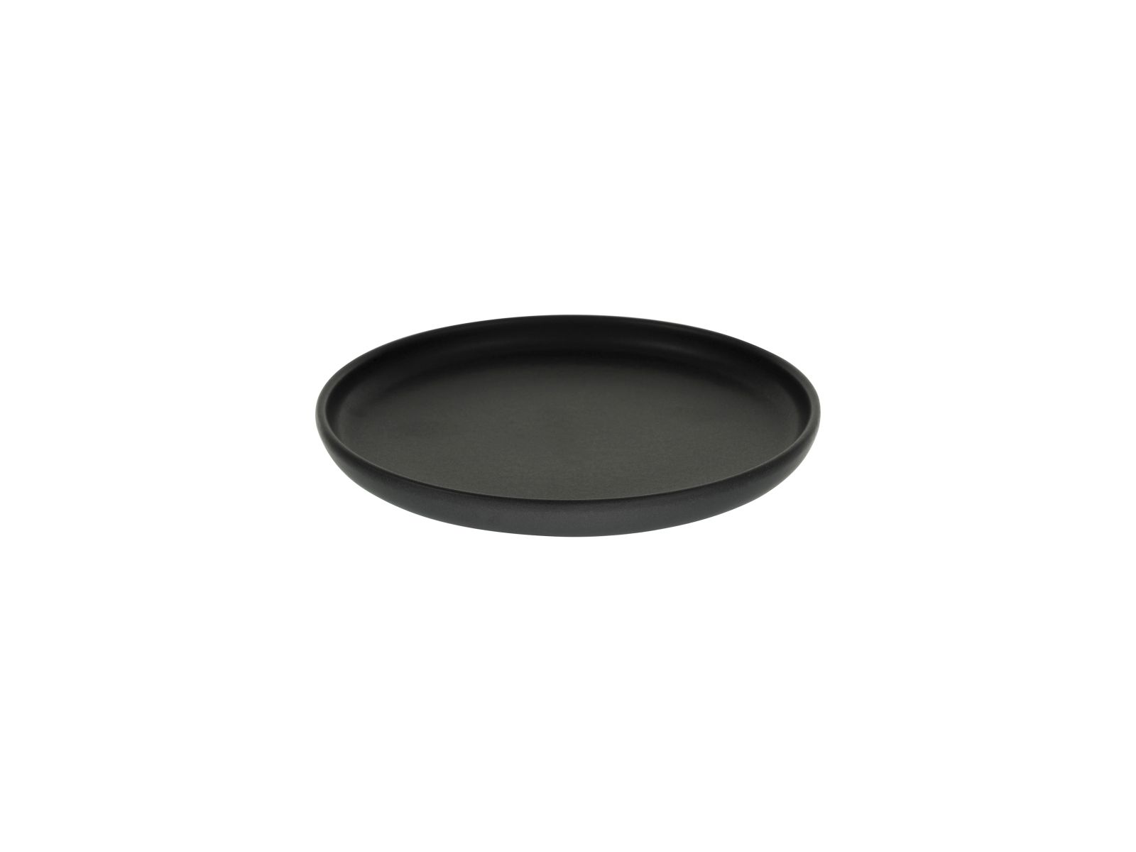 CreaTable Dessertteller Uno in Farbe Schwarz matt