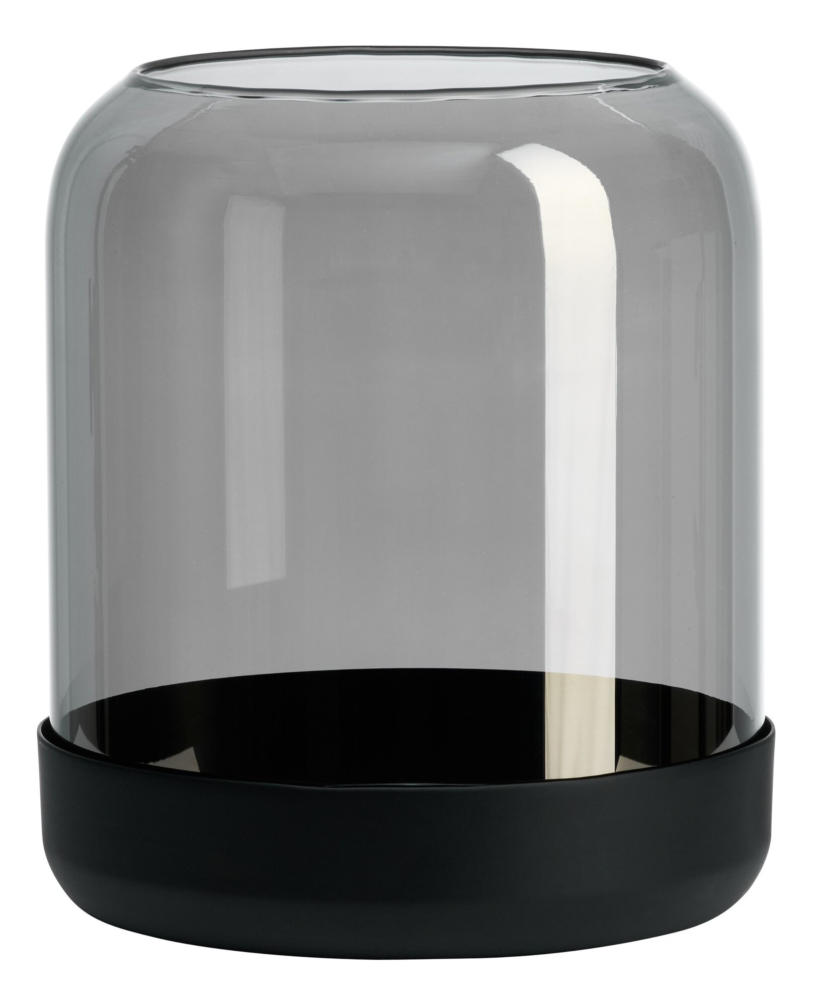 Ritzenhoff & Breker Windlicht ROCCO 14,5x16cm aus Glas grau