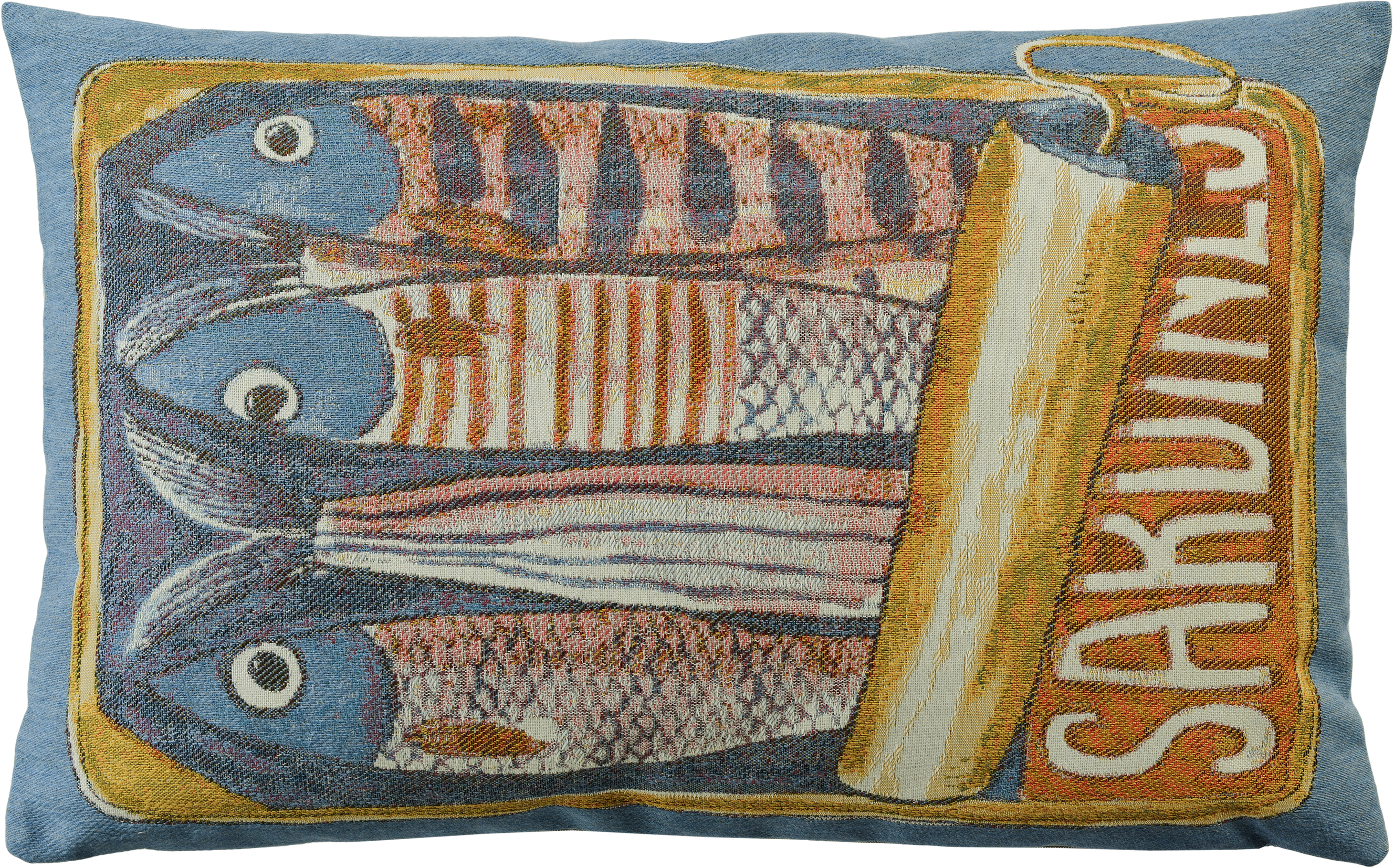 Sander Kissenhülle SCATOLA ca. 40 x 60cm in Farbe blue shadow