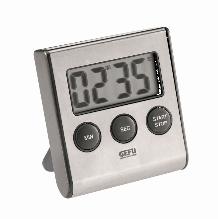 GEFU Digital-Timer CONTARE in Farbe schwarz/silber GEFU Digital-Timer CONTARE in Farbe schwarz/silber