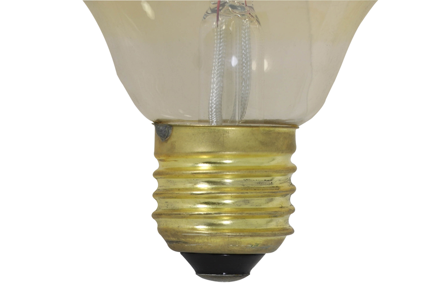 Light & Living DEKO LED GLOBE 9,5x14cm LIGHT in bernstein