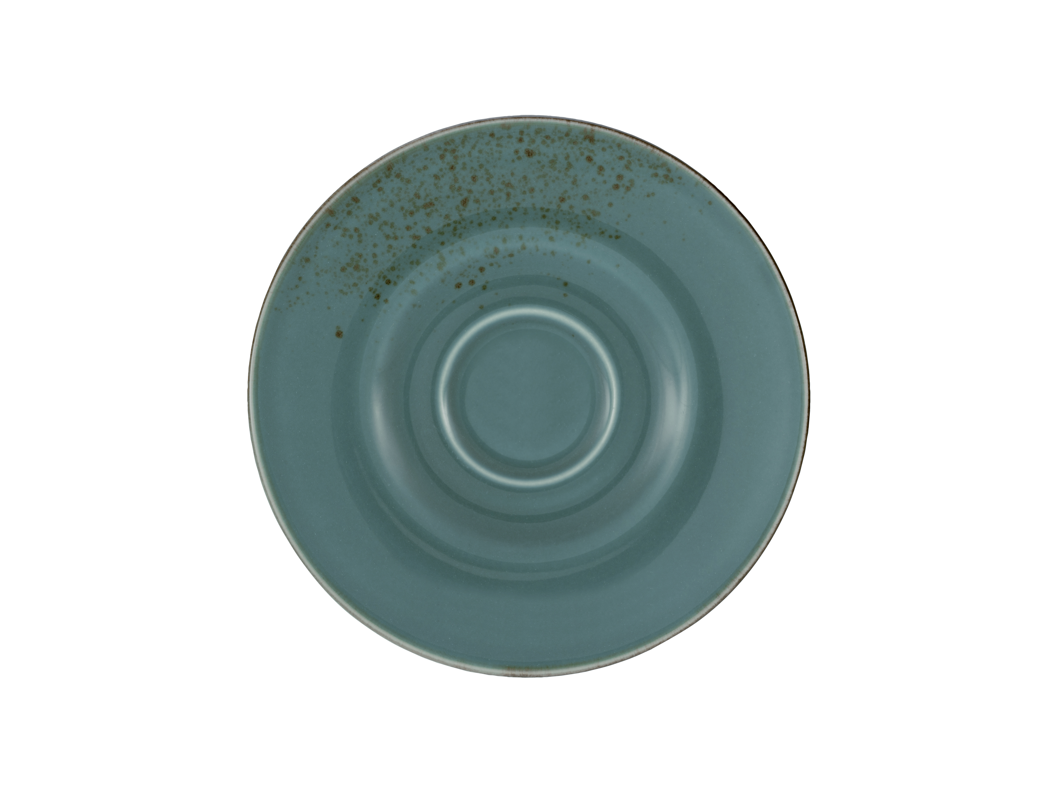 CreaTable Untertasse Nature Collection in Farbe Dark Denim glänzend, Untertasse, Porzellan, Töpferei, Teller, Mahlzeit