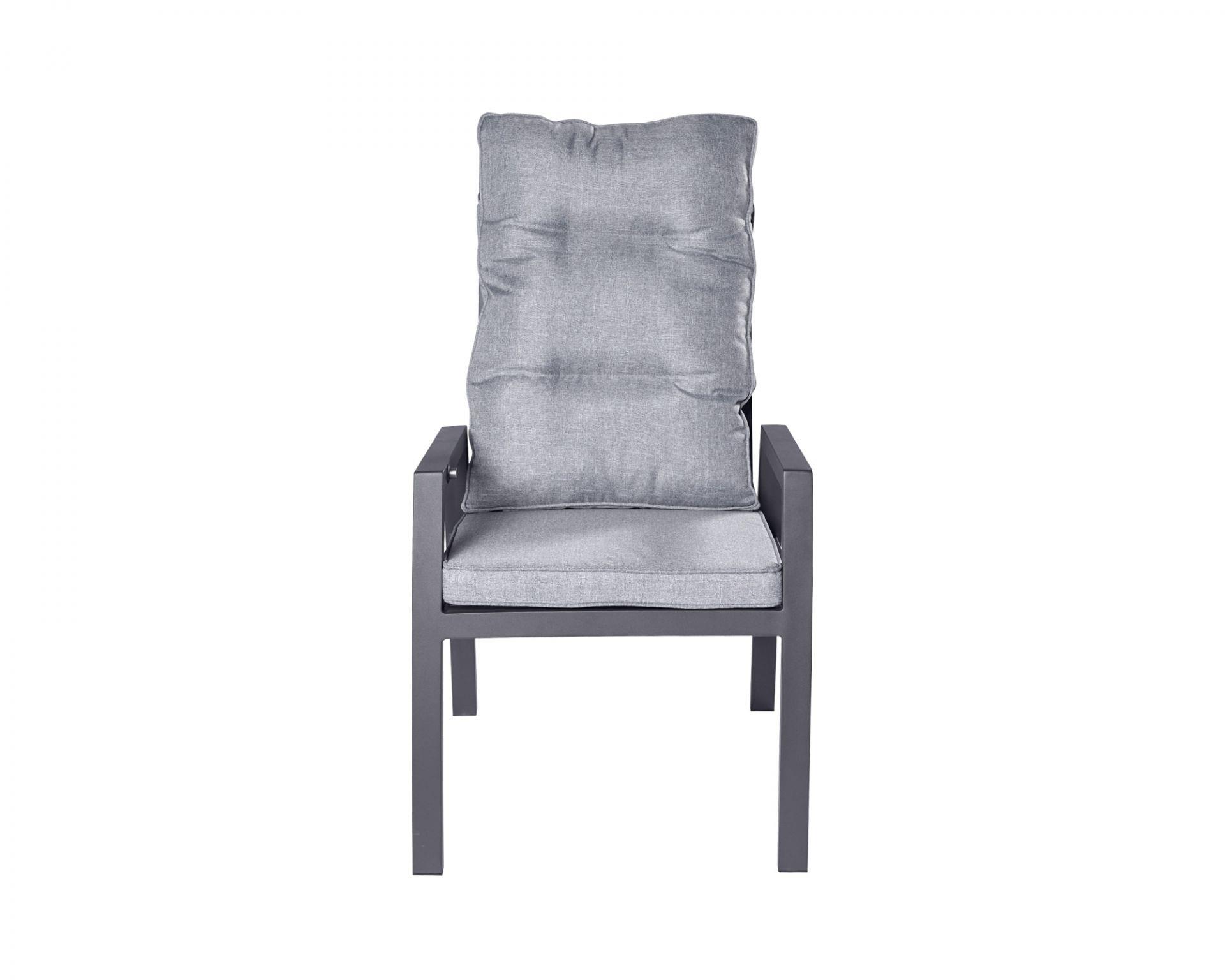 L.C. Wholesaler Positionsstuhl BONDINO in Aluminium, anthrazit, Moebel, Stuhl, Sessel