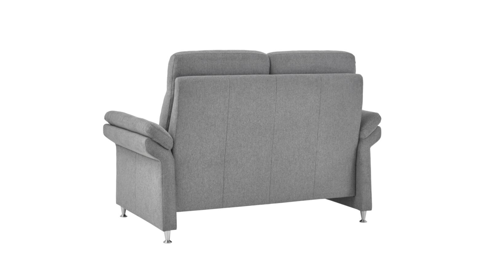 Carina 2-Sitzer Sofa PRIMUS ca. B156 H103 T89 cm in Stoff Mono light grey PG 2/6 Carina 2-Sitzer Sofa PRIMUS ca. B156 H103 T89 cm in Stoff Mono light grey PG 2/6, Moebel, Stuhl, Sessel, Couch