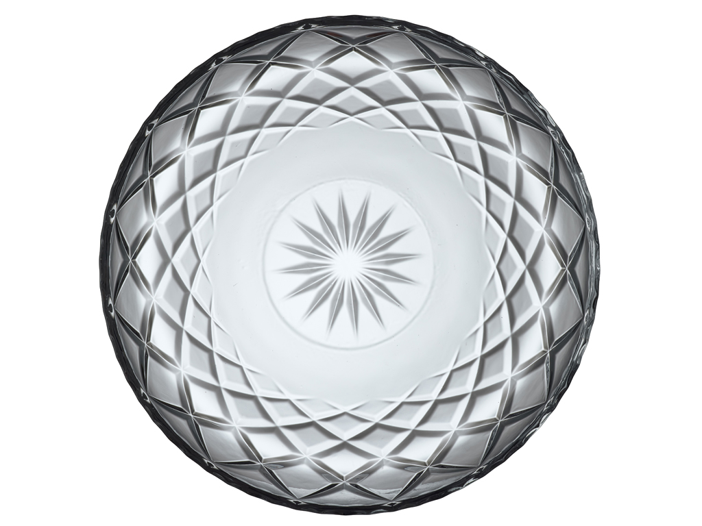 Lyngby Glas Platte 30 cm in Farbe klar