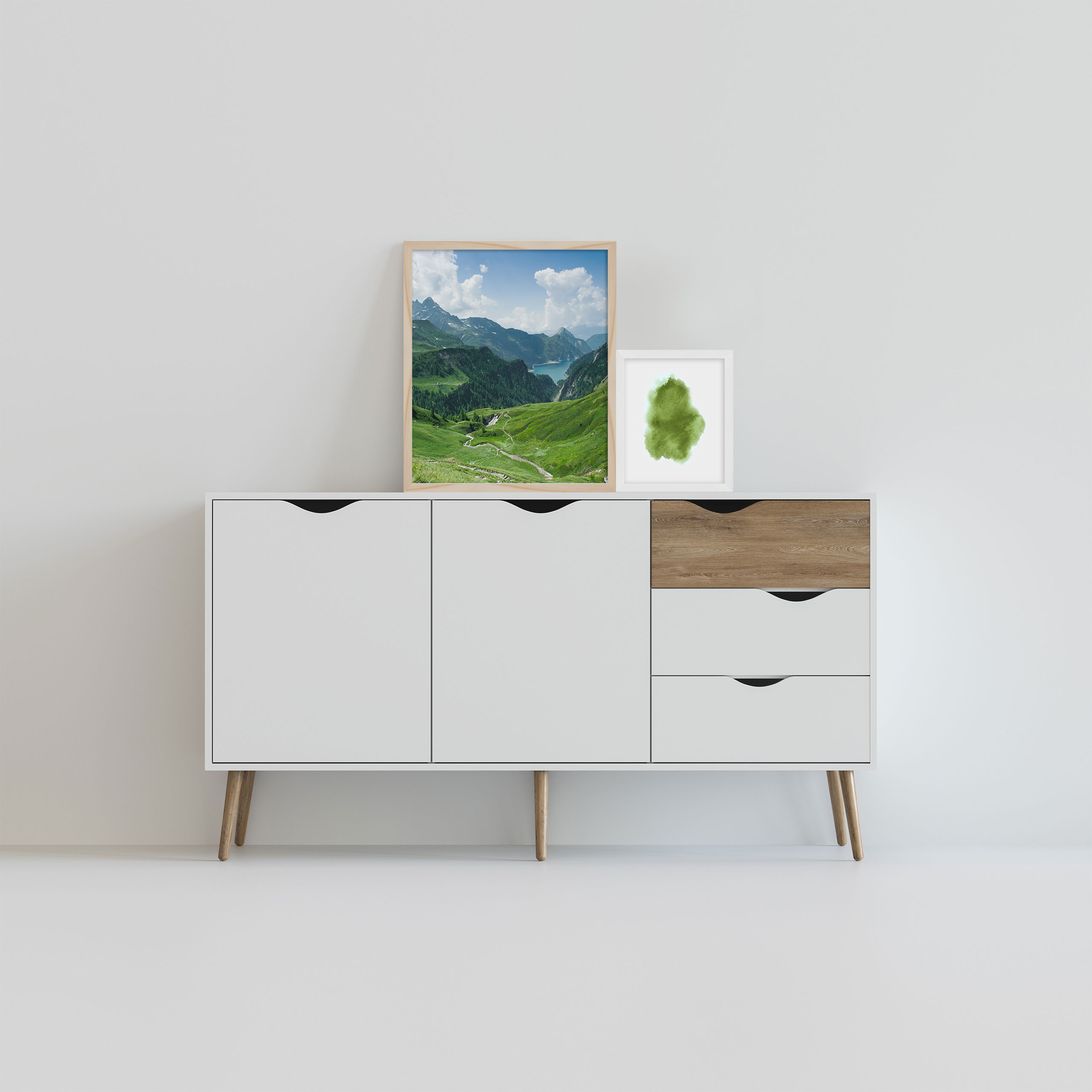 Accent by Nielsen Holz Bilderrahmen Apollon ca. 60x80cm in Farbe Black