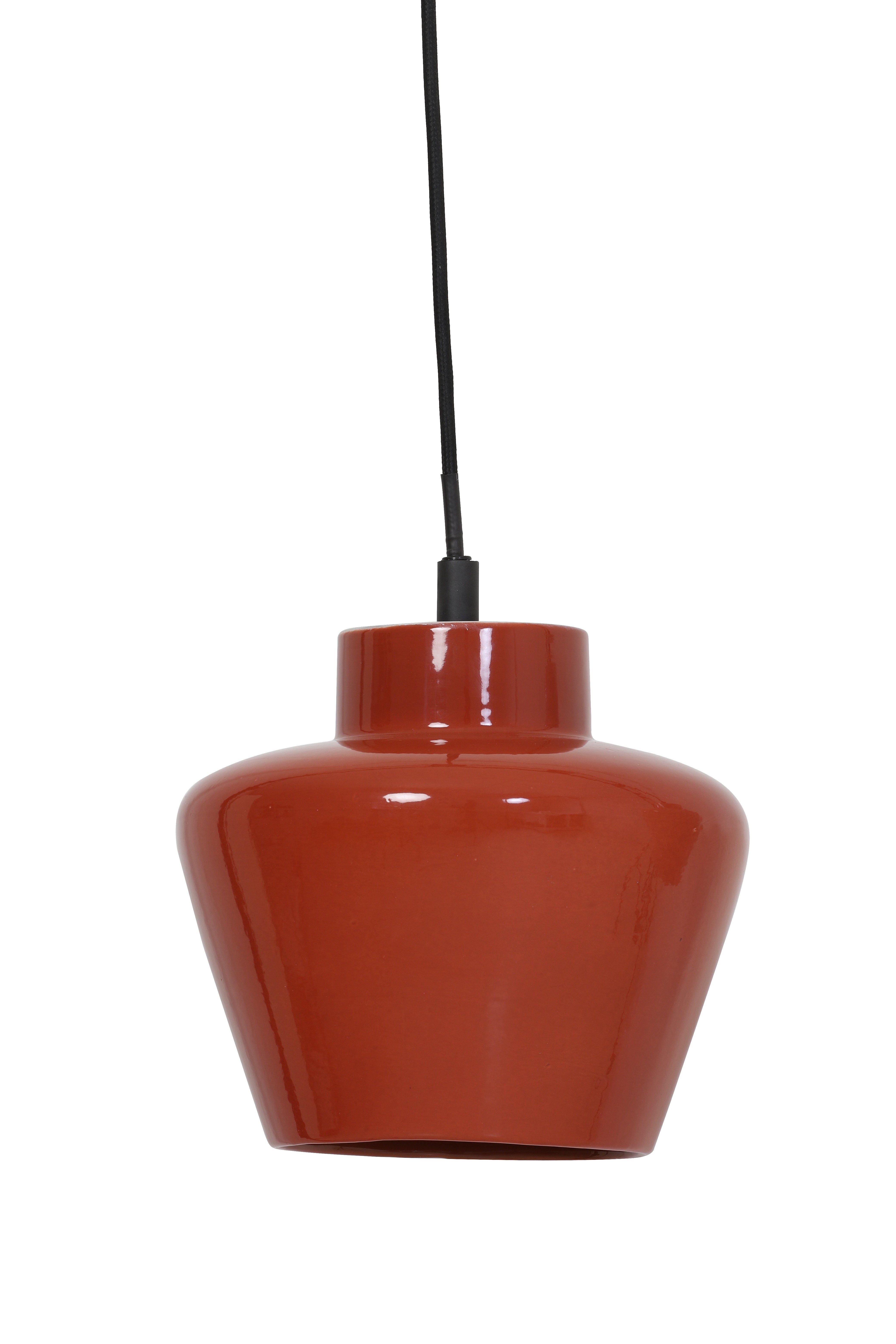 Light & Living Hängeleuchte SOUMA in Keramik Terra glänzend