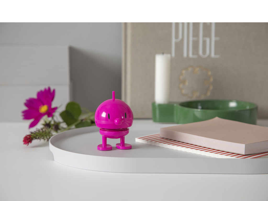 F&H Hoptimist BUMBLE M ca. B8,5 H9,5 T7,4 cm in pink