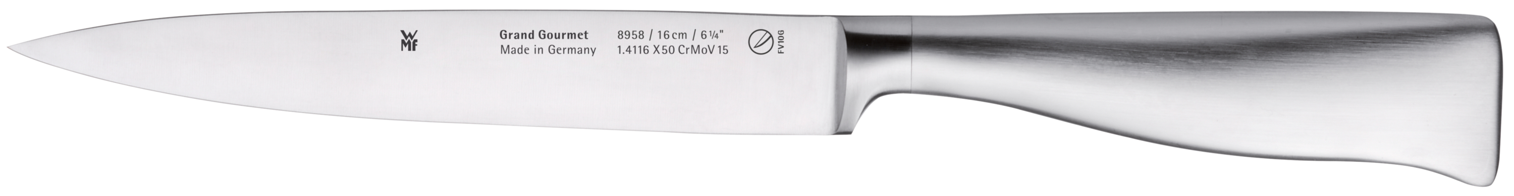 WMF Grand Gourmet Filiermesser, 16 cm in Edelstahl WMF Grand Gourmet Filiermesser, 16 cm in Edelstahl