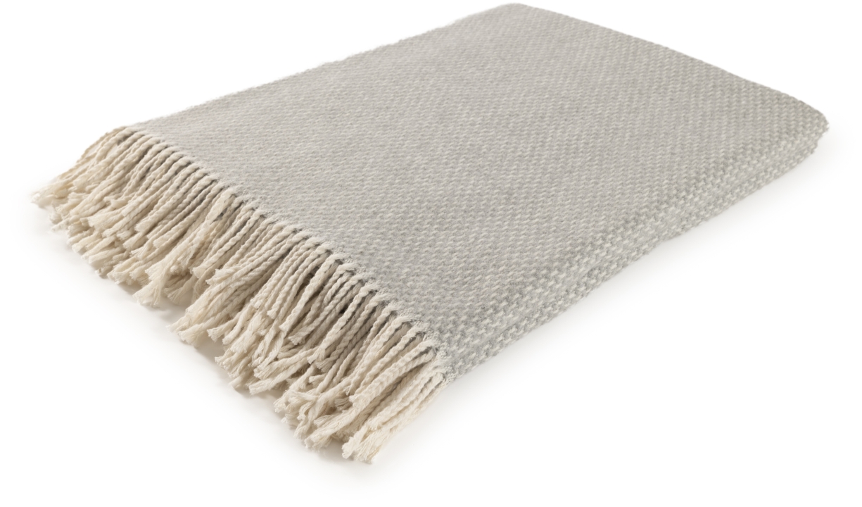 Magma Heimtex Plaid JANIS ca. 150x200cm in Farbe grau