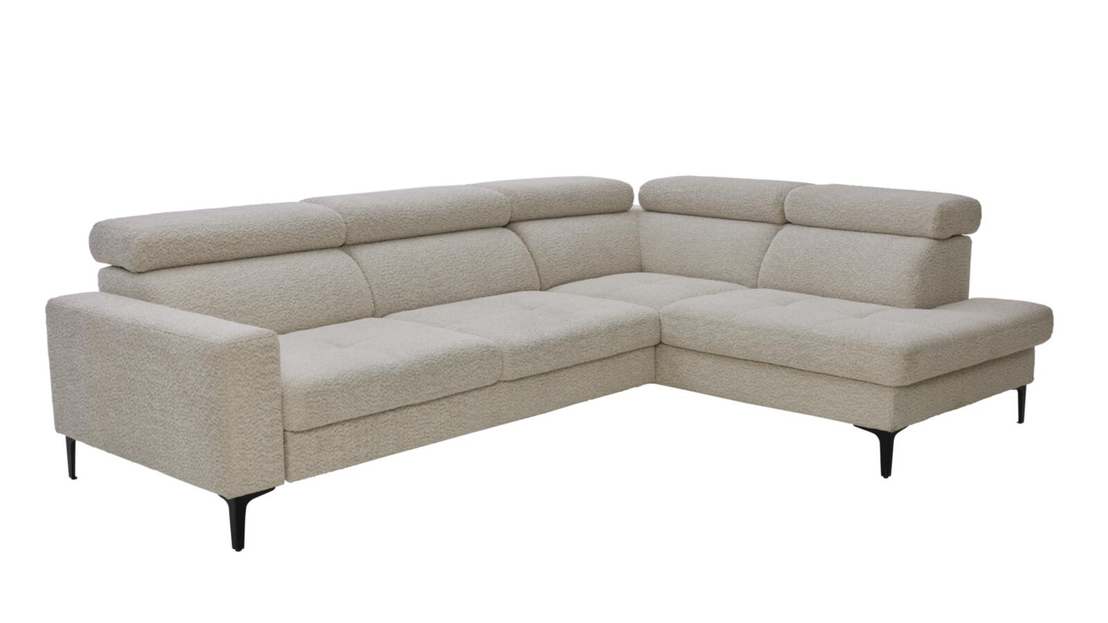 Interliving Polstergruppe IL 4420 ca. 285x207cm in Stoff Grey beige