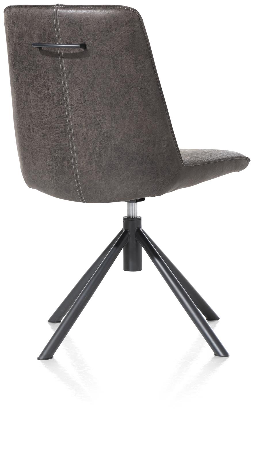 Henders & Hazel Stuhl Brody Leder Corsica semi anthrazit