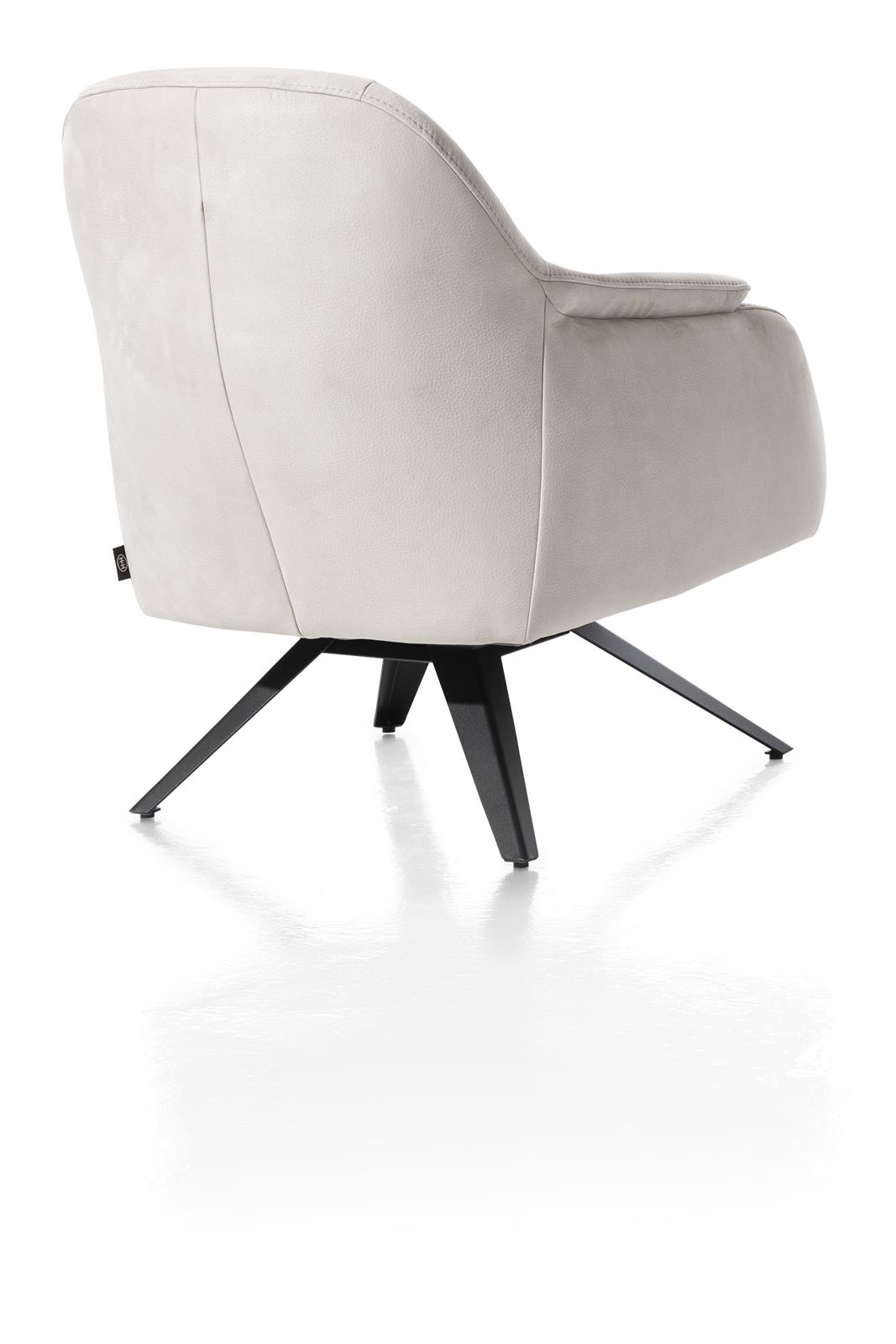 Henders & Hazel Sessel Asti ca. 74x87x81cm in Stoff Avicci creme