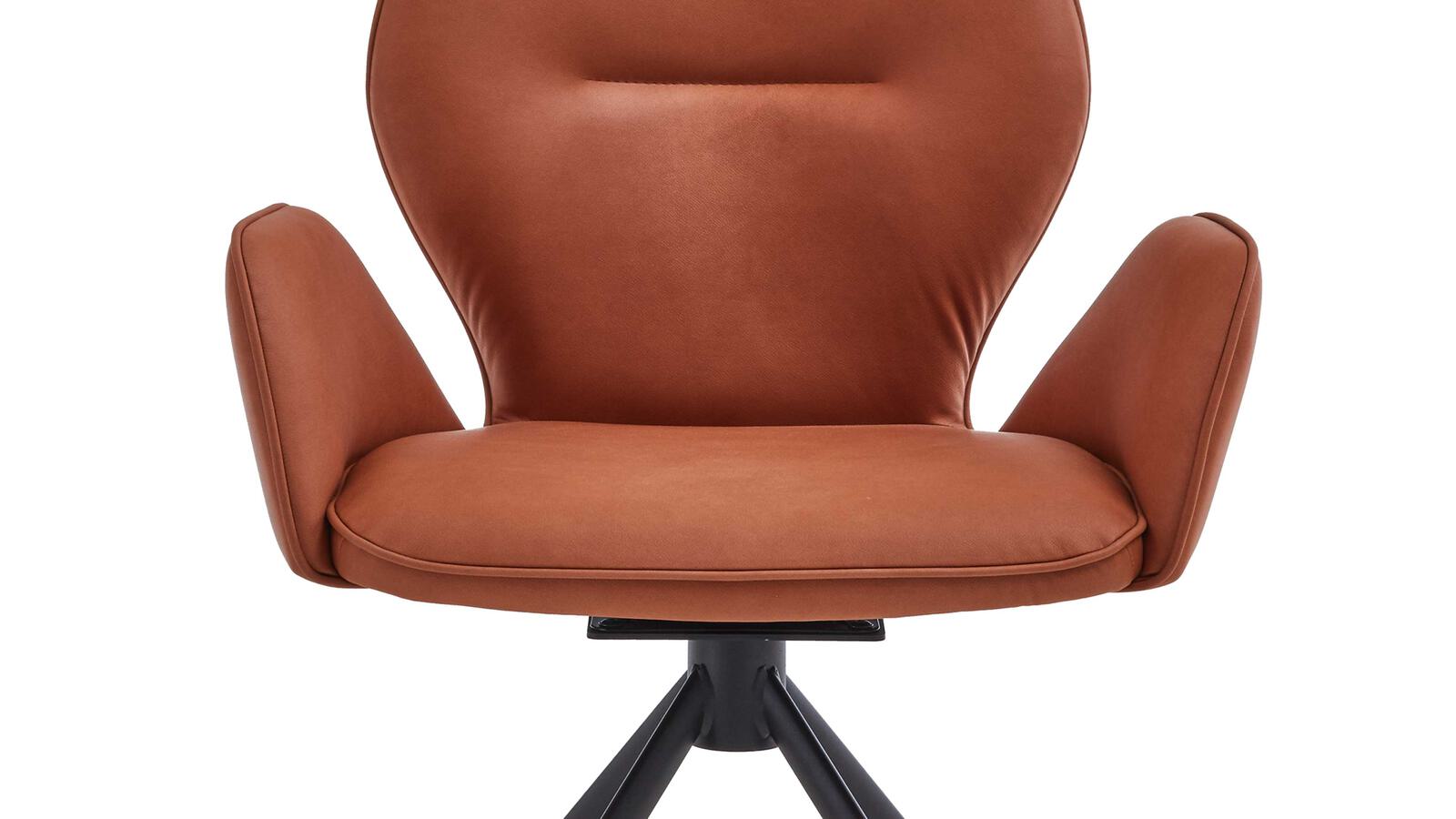 Niehoff Armlehnstuhl Cloudy ca. 62x92x46cm in Gavin cognac