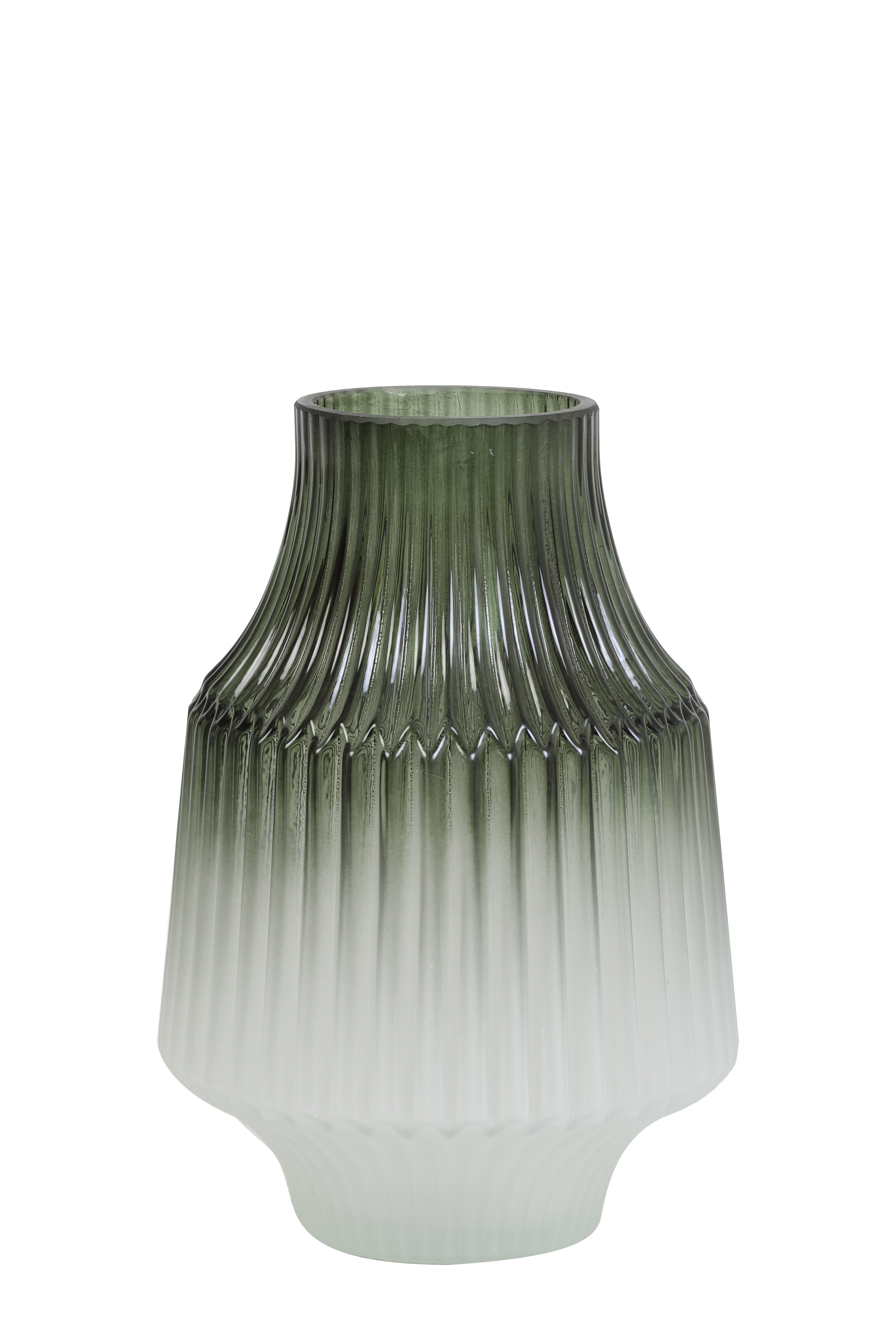 Light & Living Vase TOLBY in Glas Grün Light & Living Vase TOLBY in Glas Grün